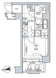 プレミアムキューブ大森DEUXの間取り画像