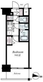 エスリード京橋グランツの間取り画像