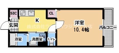 クリエオーレ野江の間取り画像