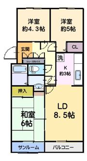 湘南武山シーサイドパークの間取り画像