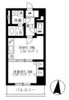 エルラッソ入谷の間取り画像