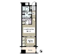 コクヨーレ日本橋の間取り画像