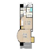 マスターズレジデンス道頓堀IIの間取り画像