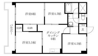 スカイピア保免の間取り画像