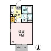コーポ向日葵の間取り画像