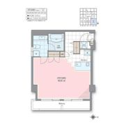 ホテル&レジデンス六本木 住居（7F借上）の間取り画像