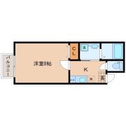 スカイハーツ新田の間取り画像