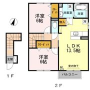セジュールウィットKEIの間取り画像