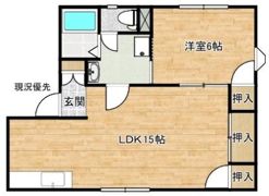 TOWNY PAL（タウニーパル）の間取り画像