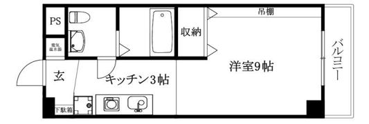 カローラ樽味の間取り画像