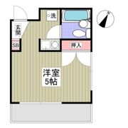 プールパール小豆沢の間取り画像