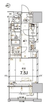 ザ・十日市プレイスの間取り画像