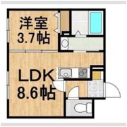 恵庭市福住町3丁目新築MSの間取り画像