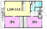 シャルマン イシダの間取り画像