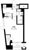 ﾊﾟﾚｽﾃｭﾃﾞｨｵ神楽坂City Towerの間取り画像