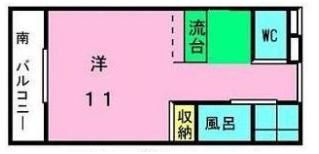 オーパスワンの間取り画像