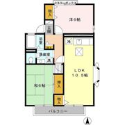 ドミールK Bの間取り画像