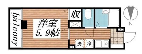 細工町アパルトマンの間取り画像