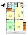 Kコート大学前の間取り画像