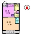 第1九曜ハイツの間取り画像