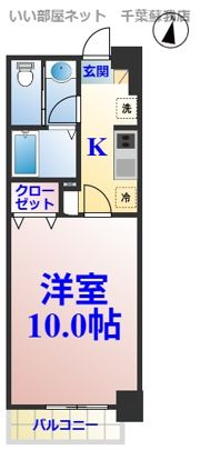 Biz STAY 千葉・蘇我の間取り画像