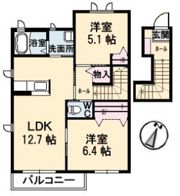 ビラ・ルーエの間取り画像