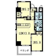 ドノーレ南熊本の間取り画像
