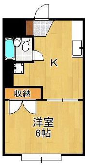 ホワイトプラザ中原2の間取り画像