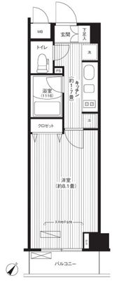 ステラメゾン荻窪の間取り画像