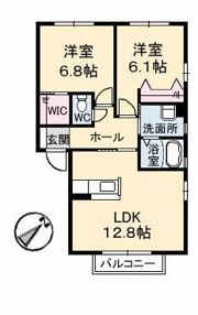グランマスト古志原 C棟の間取り画像
