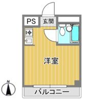 エムズ東梅田の間取り画像