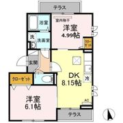 セジュール西台1の間取り画像
