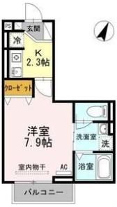 エルロードⅠの間取り画像