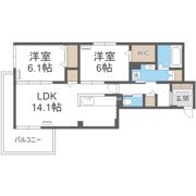 D－レジデンス豊里の間取り画像