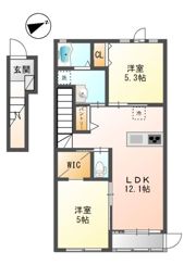 フィオーレ西平山の間取り画像
