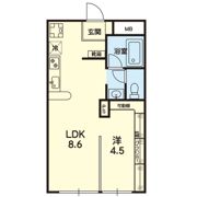 ライズ上通の間取り画像