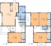 MORIYA一戸建 東の間取り画像