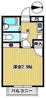 第3興栄ハイツの間取り画像