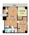 リアライズ浅間台の間取り画像