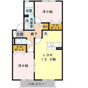 サンシャイン湖舟 A棟の間取り画像