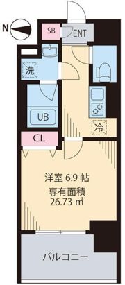 クレストヒル桃ヶ丘の間取り画像
