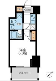 プライマル横濱平沼橋の間取り画像