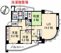 ヴィラシオン古江東の間取り画像
