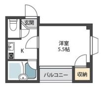 シャルマン大宮の間取り画像