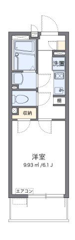 クレイノアクアラグーンの間取り画像
