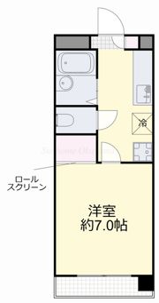 コスモクイーン矢坂Iの間取り画像