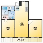 エステート西山の間取り画像