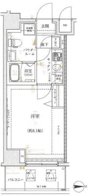 REALIZE新御徒町の間取り画像
