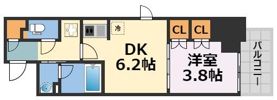 クレストコート靱公園 THE CLASSの間取り画像