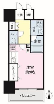 イグレック南本町の間取り画像